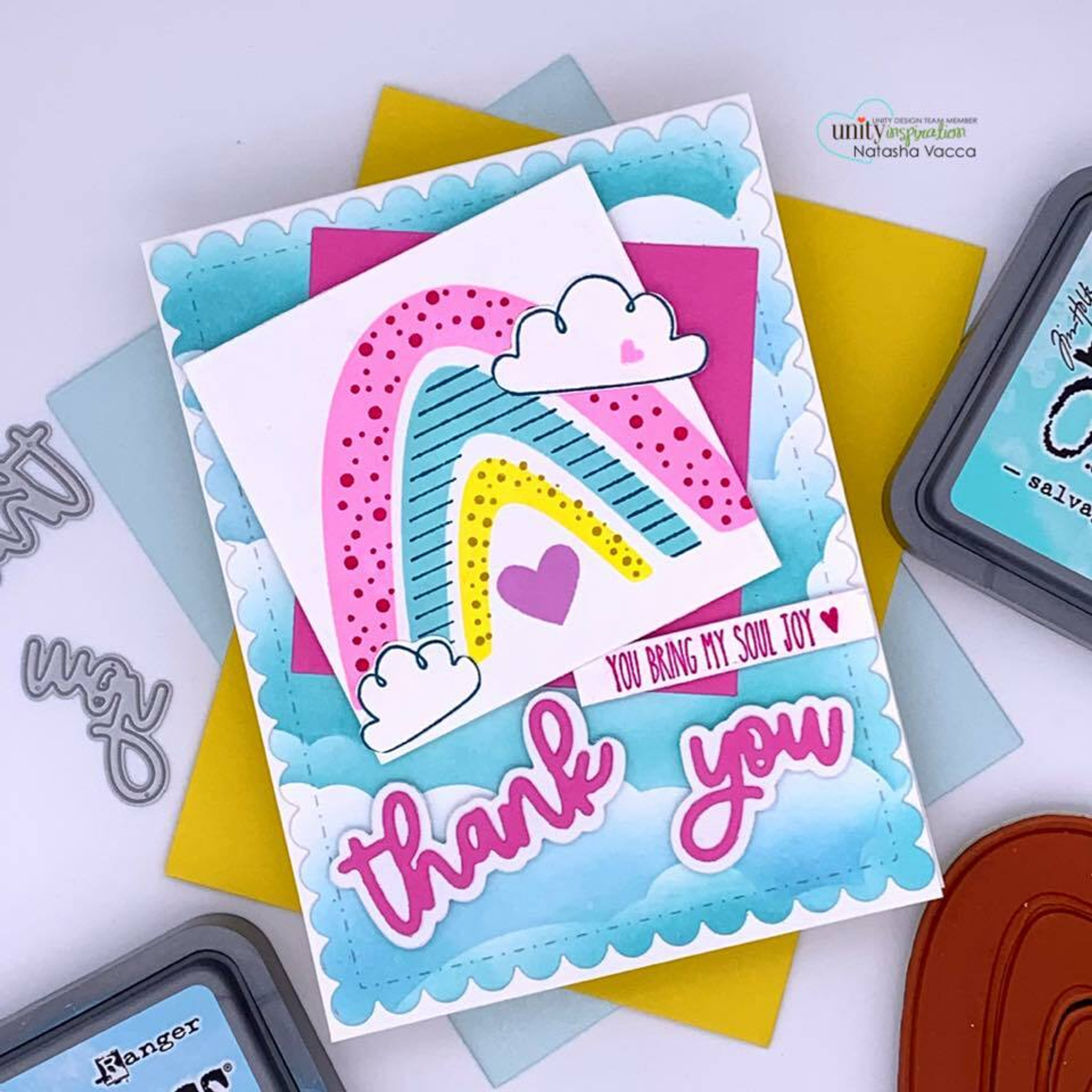 Sunshine and Rainbows – Miss Ink Stamps