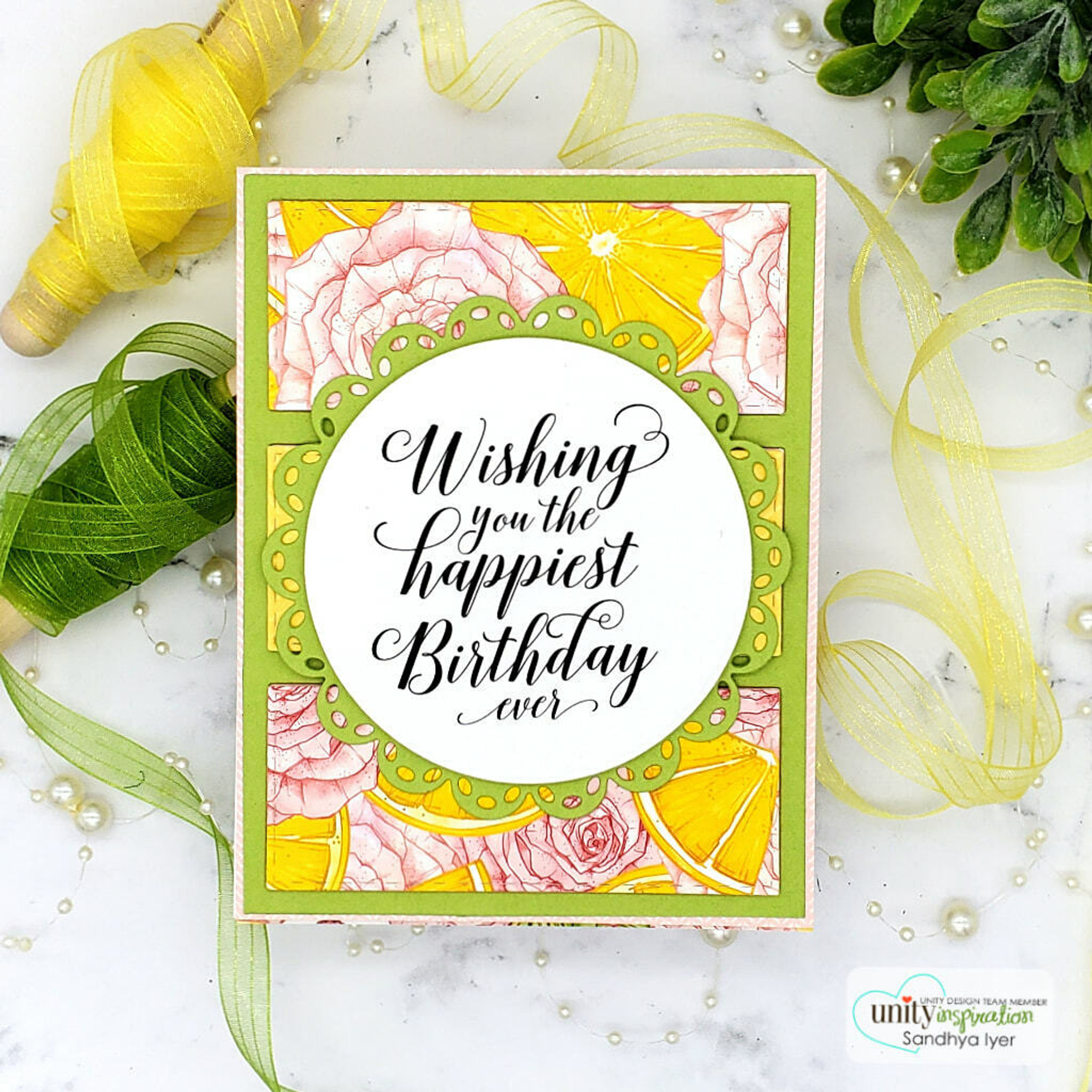 ★ Happiest★ The Happiest Wishes {FRONT & CENTER stamps} - Unity Stamp