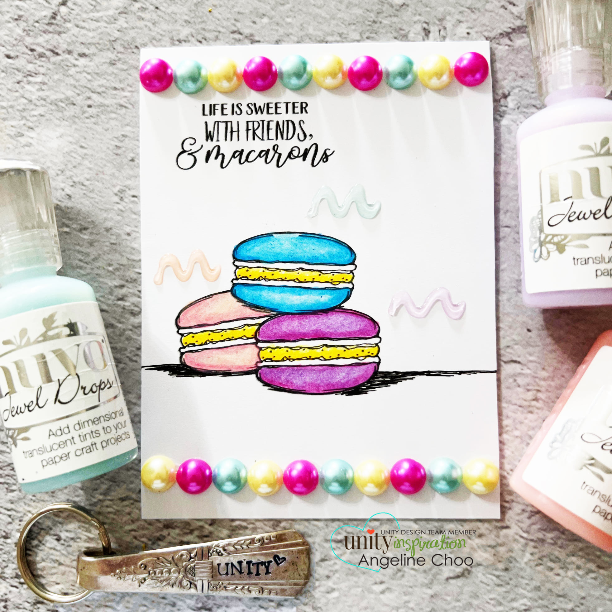 Friends and Macarons - Unity Stamp Company
