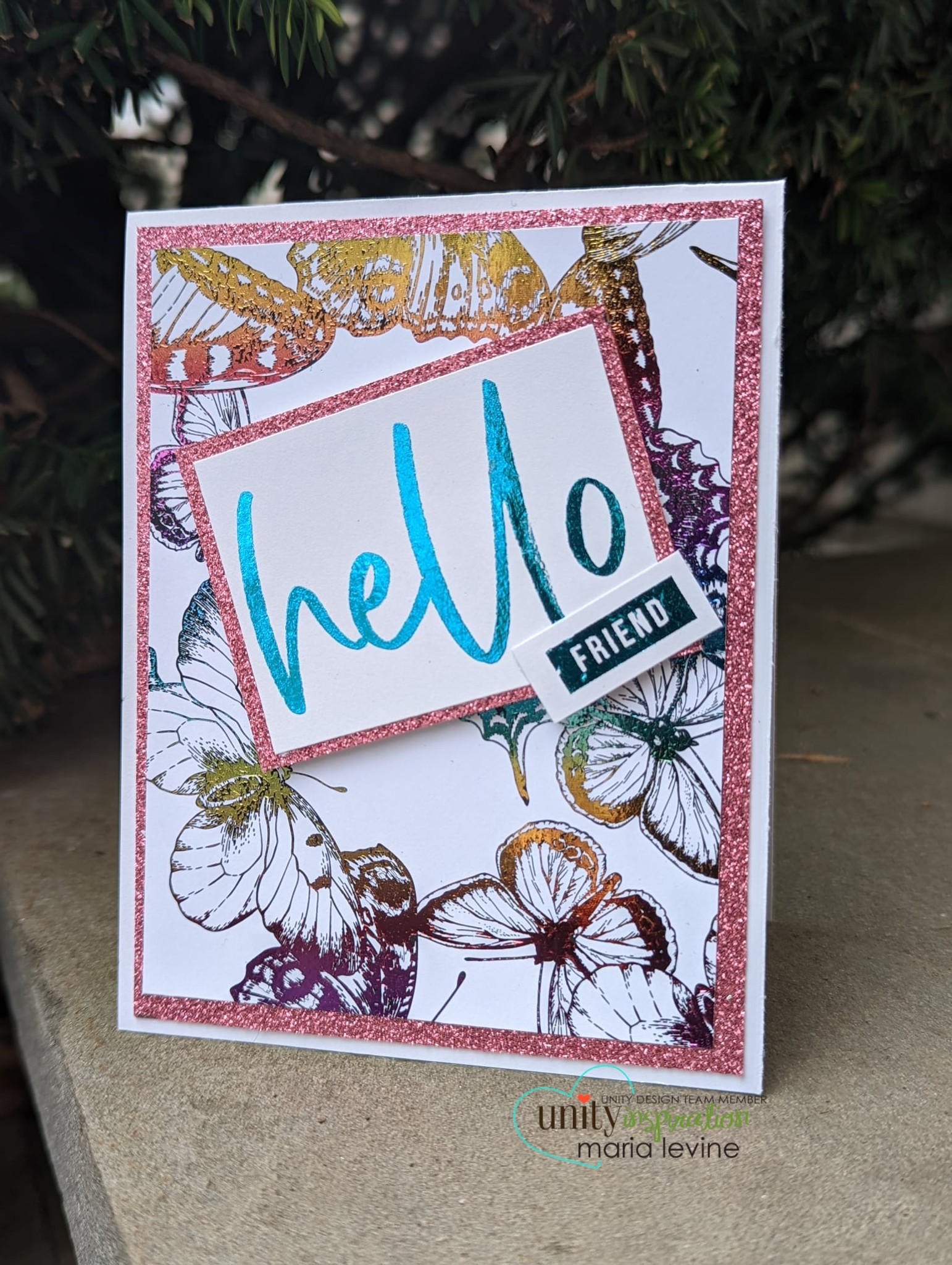 Deco Foil Adhesive Transfers by Unity {sentiments 2} - Unity Stamp Company