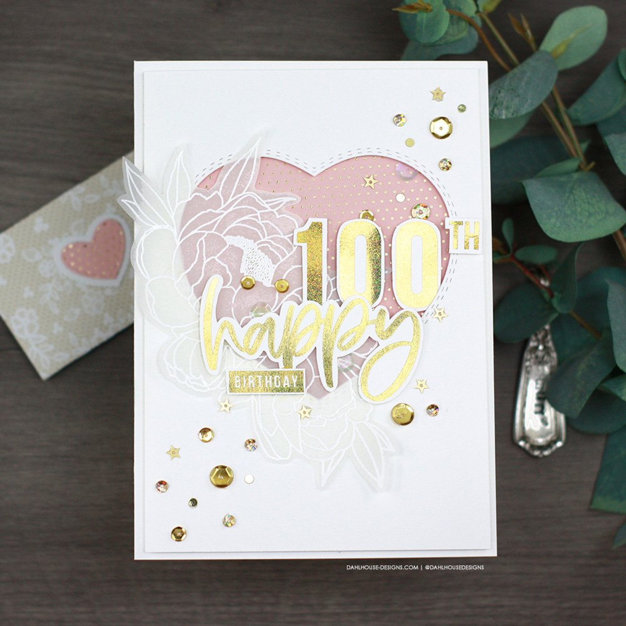 Deco Foil Transfer Sheets by Unity 6X6 12/Pkg-Gold Glitter