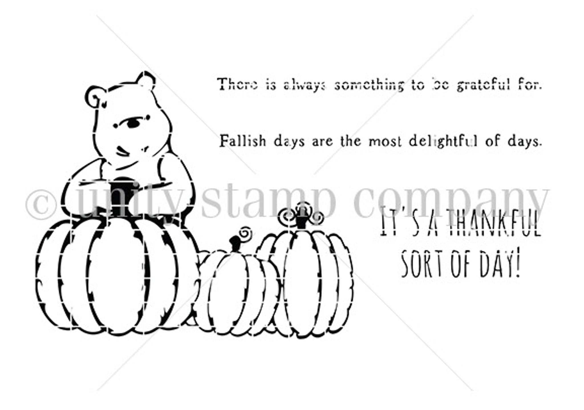 Winnie the Pooh: Trick or Treat - Unity Stamp Company