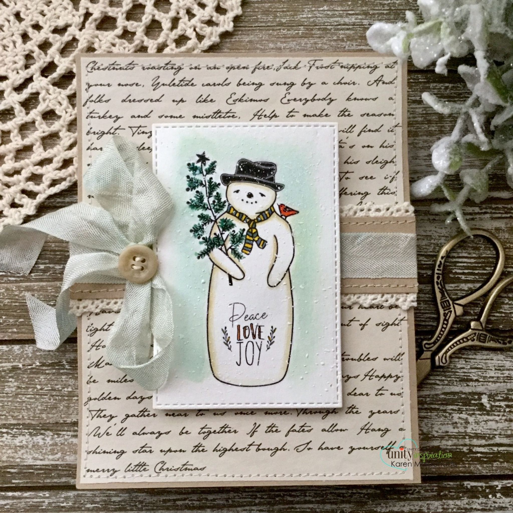 Build your own Snowman kit - Lisa Glanz