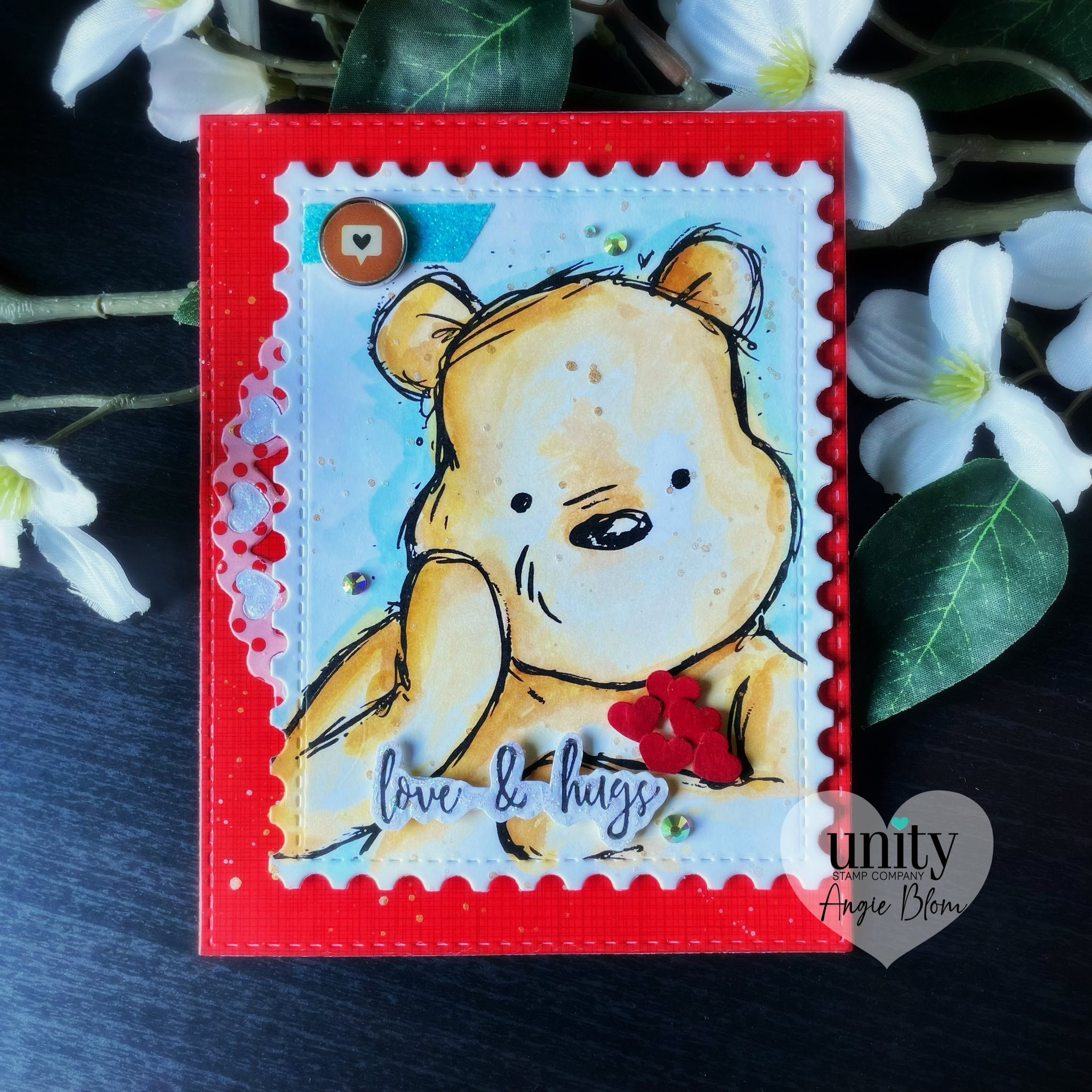 Winnie the Pooh : A Tender Thought Stamp Set | Unity Stamp Co