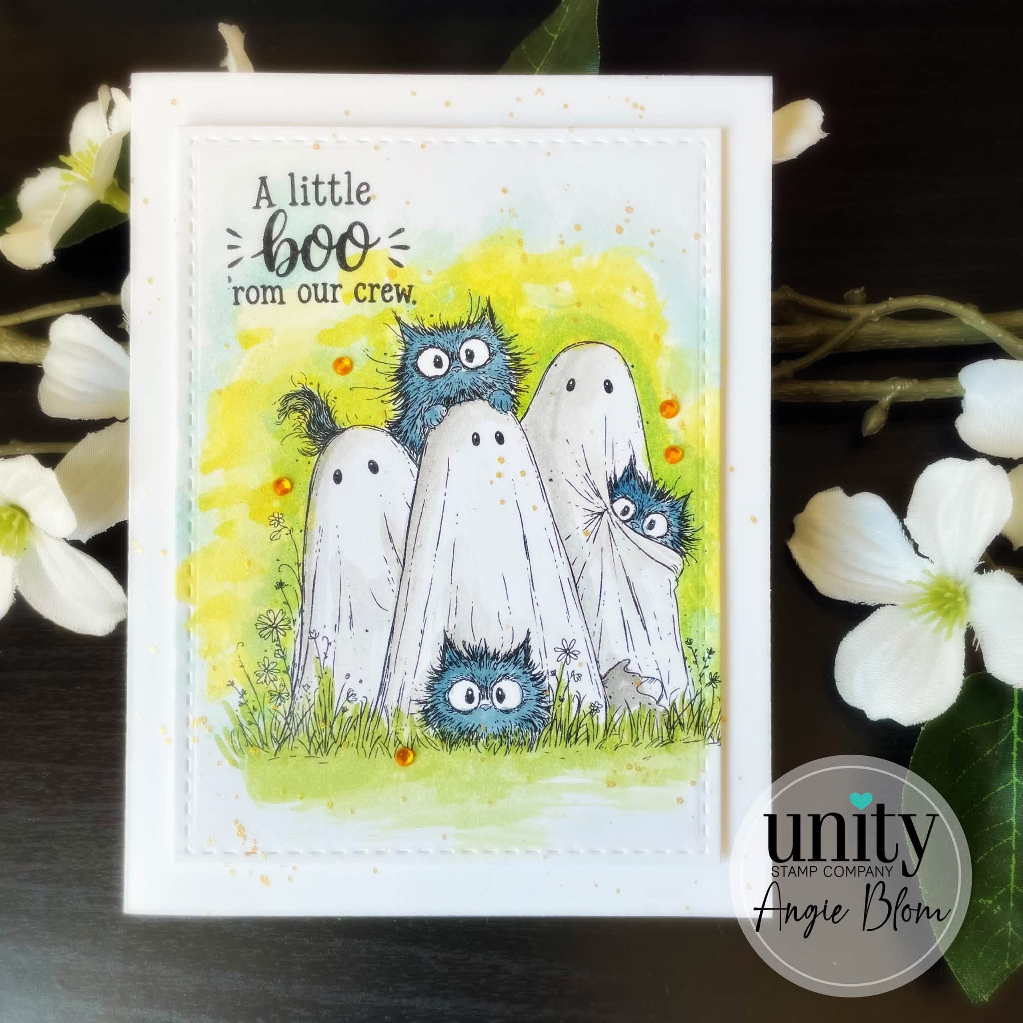 Scaredy Cats Club - Halloween Cat Stamps | Unity Stamp Co