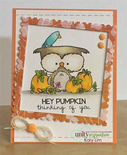 Bountiful Owl {FRONT & CENTER stamps}