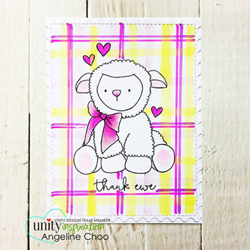 My Little Lamb {FRONT & CENTER stamps}