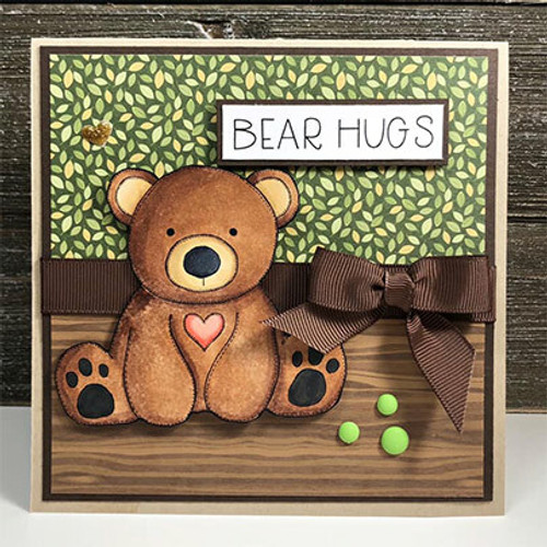 Baby Bear Hugs {march 2019 sentiment kit}