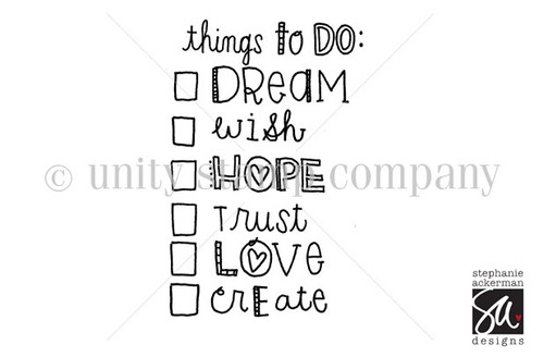 THINGS to DO: Dream, Wish, etc.