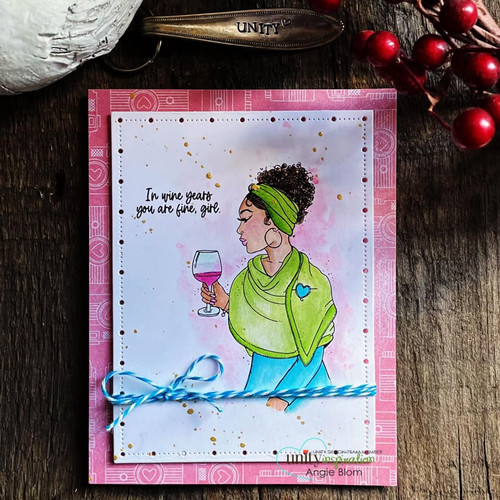 You Are Fine Girl Unity Stamp Company