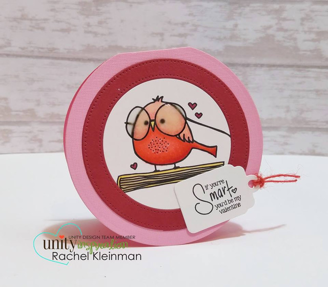 Handmade Valentine card made with the Lil Smartie Pants stamp set
