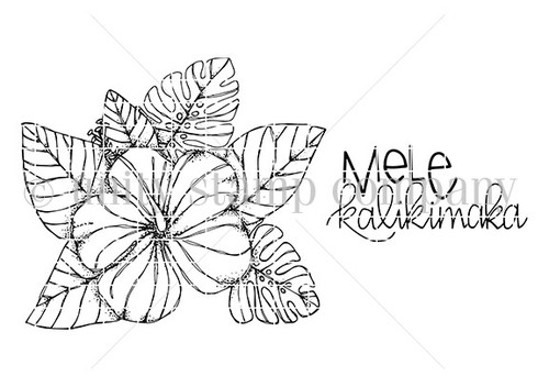 mele kalikimaka coloring pages