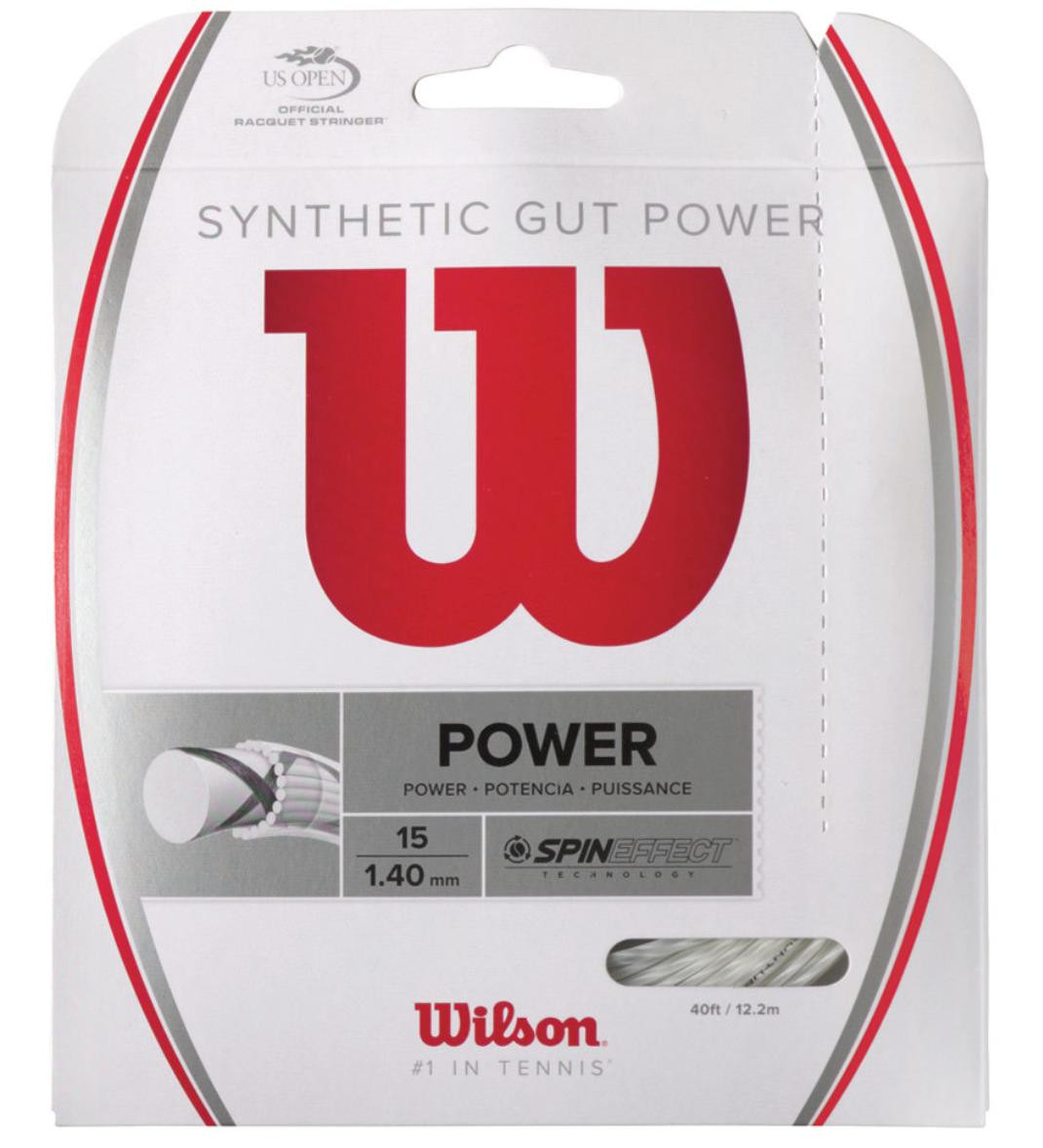 ウイルソン　ガット　Wilson SYNTHETIC GUT POWER 16 Wilson Synthetic Gut Power 16g Tennis String | Wilson