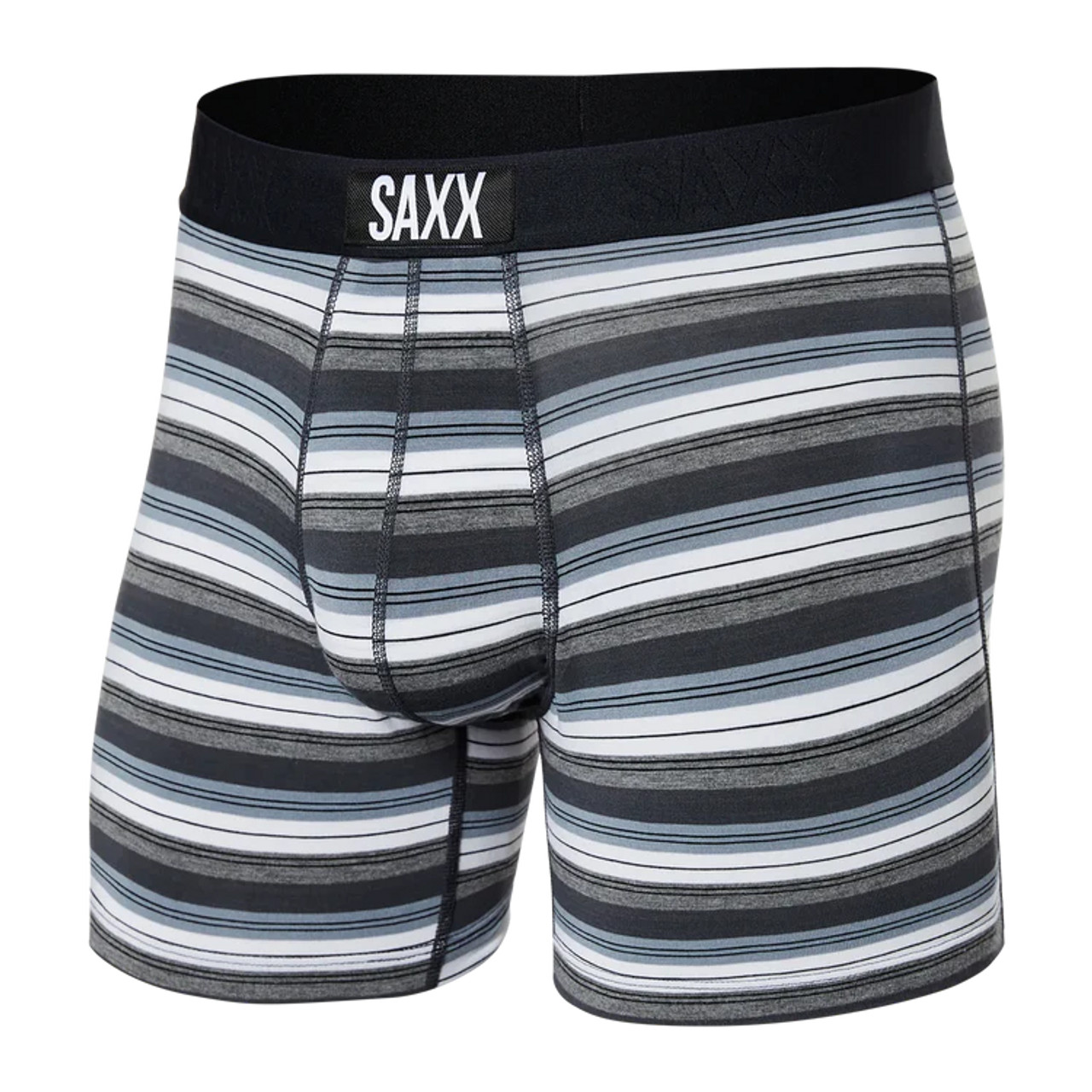 Saxx, Underwear & Socks, Nib Saxx Medium Vibe Stretch Boxer Briefs In  Purple Gradient Stripe