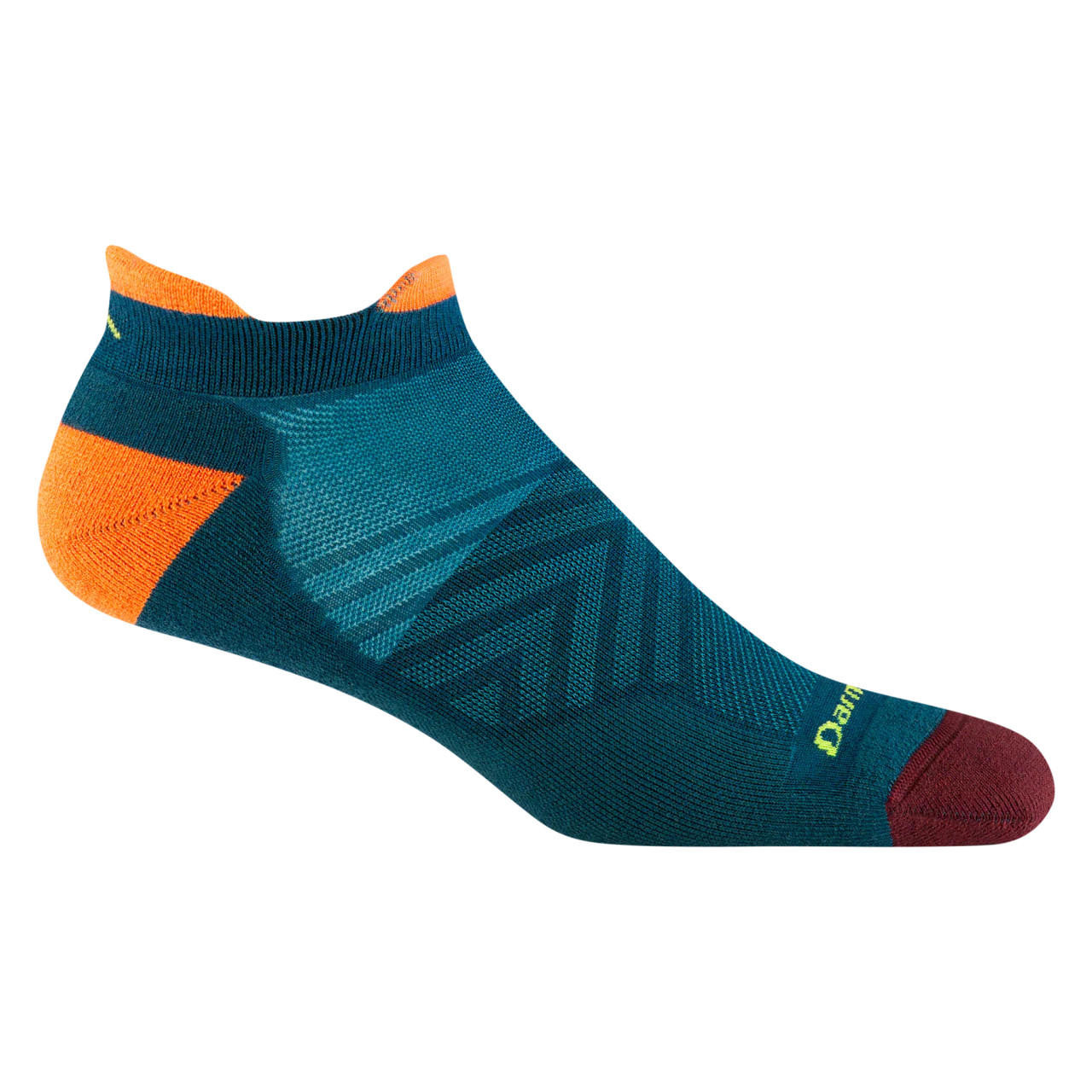 Darn Tough Men's Run No Show Tab Ultra-Lightweight Cushion Socks