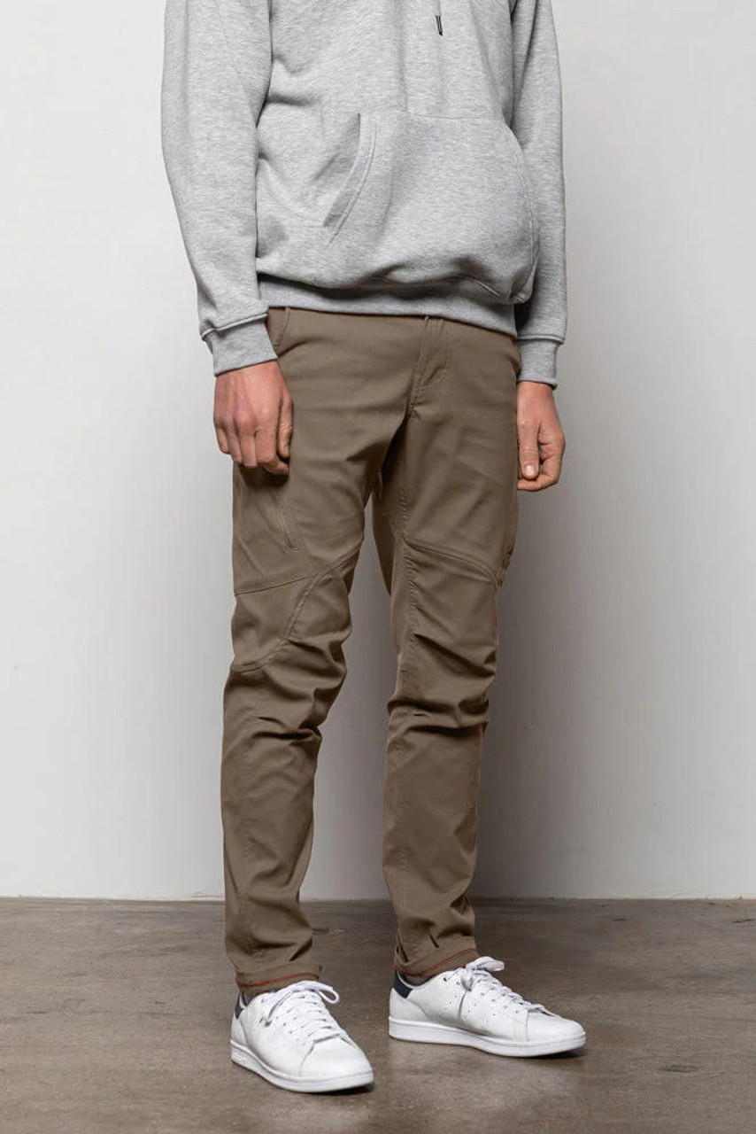 KHAKI SLIM FIT CARGO PANT