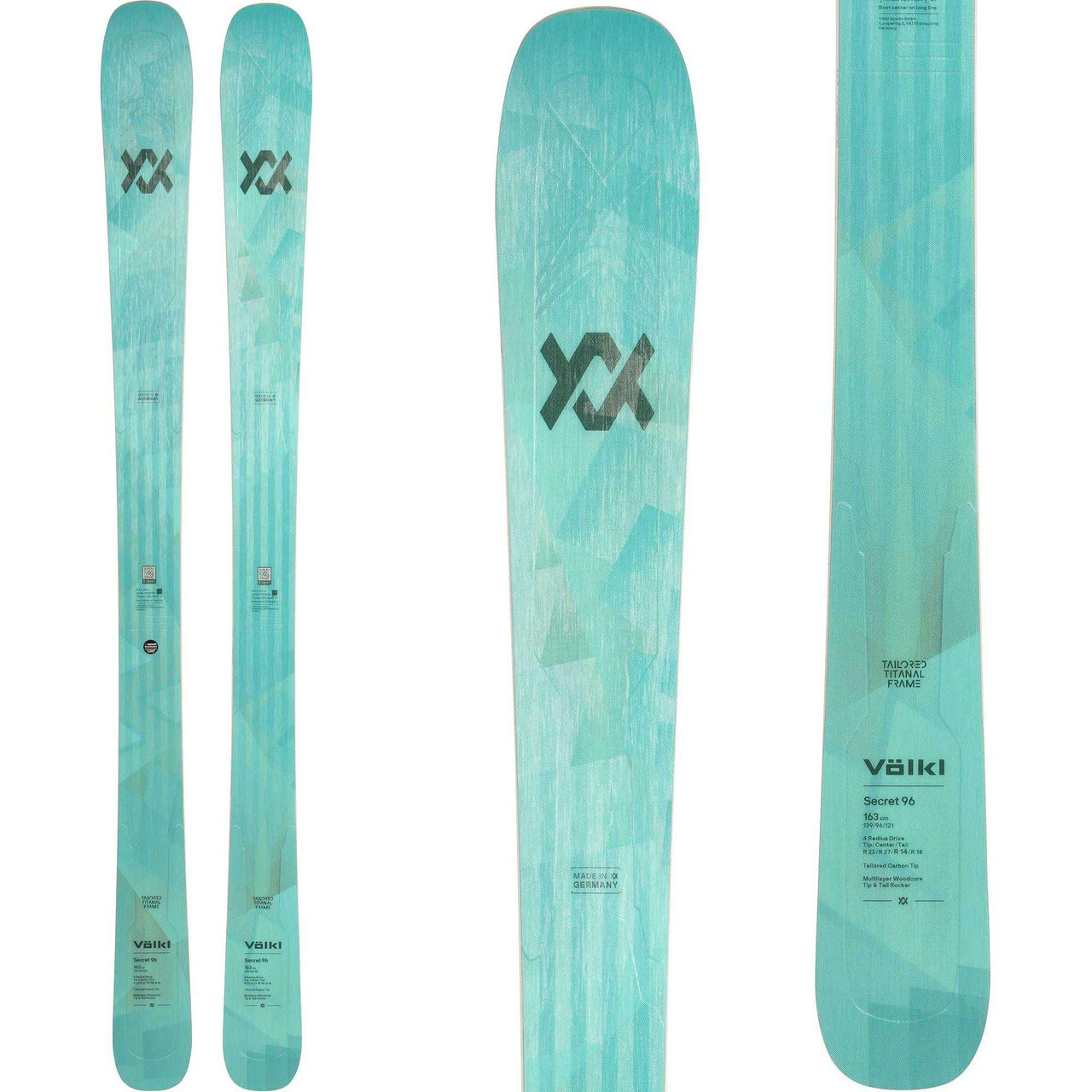 フォルクル シークレット VOLKL SECRET Volkl Secret 96 Women's Skis 2024 | Volkl