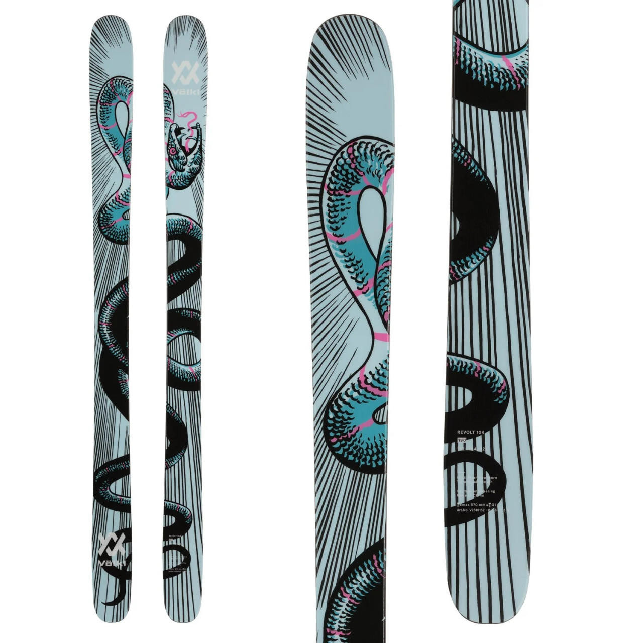 Volkl Revolt 104 Skis 2024 | Volkl