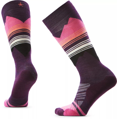 Smartwool Women's Ski Targeted Cushion Pattern OTC Socks Smartwool Women's Ski Targeted Cushion Pattern OTC Socks