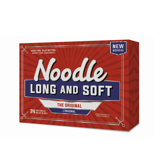 TaylorMade Noodle Long and Soft Golf Balls 24pk TaylorMade Noodle Long and Soft Golf Balls 24pk