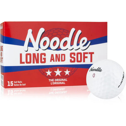 TaylorMade Noodle Long & Soft Golf Balls 15pk  TaylorMade Noodle Long & Soft Golf Balls 15pk