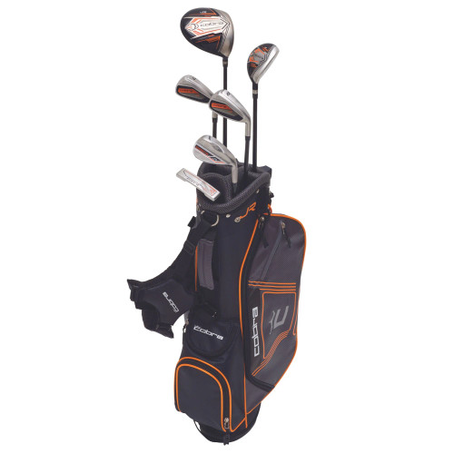 Cobra Jr Golf Set RH Black Orange 9-12yo