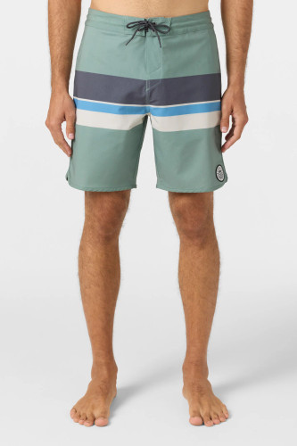 O'Neill Men's Cruzer Stripe Scallop 18" Boardshort O'Neill Men's Cruzer Stripe Scallop 18" Boardshort