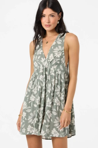 O'Neill Women's Saltwater Essentials Teddy Print Dress
