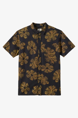 O'Neill Men's OG Print Standard Woven SS Shirt