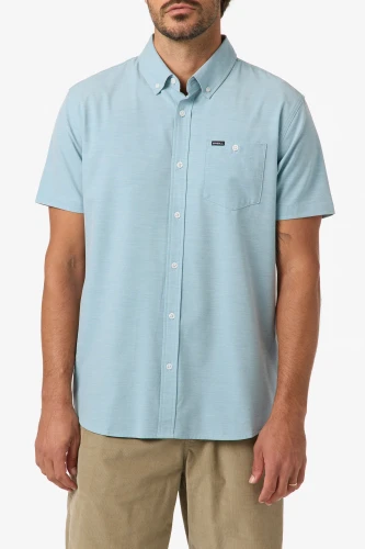 O'Neill Men's Light Check Standard SS Woven Shirt
