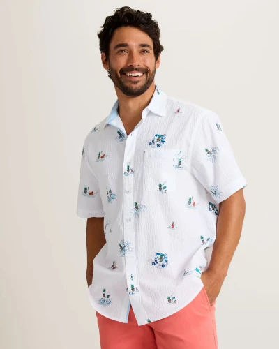 Tommy Bahama Men's Nova Wave Pineapple Pete Shirt
