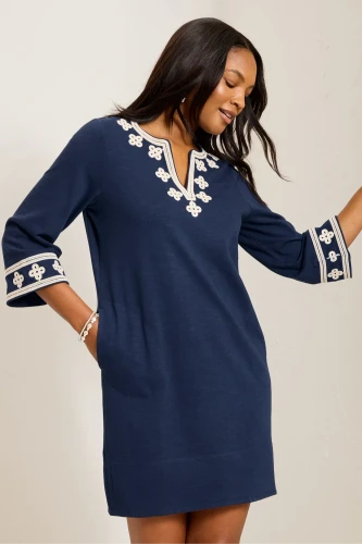 Tommy Bahama Women's Sunset Harbor 3/4 SLV Dress