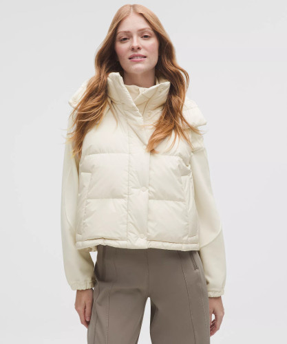 Lululemon Women's Wunder Puff 600-Down-Fill Cropped Vest