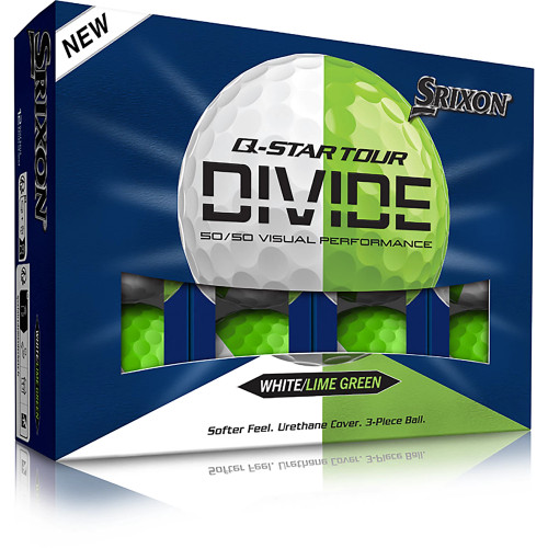 Srixon Q-Star Tour Divide 6 Golf Balls 12 Pack