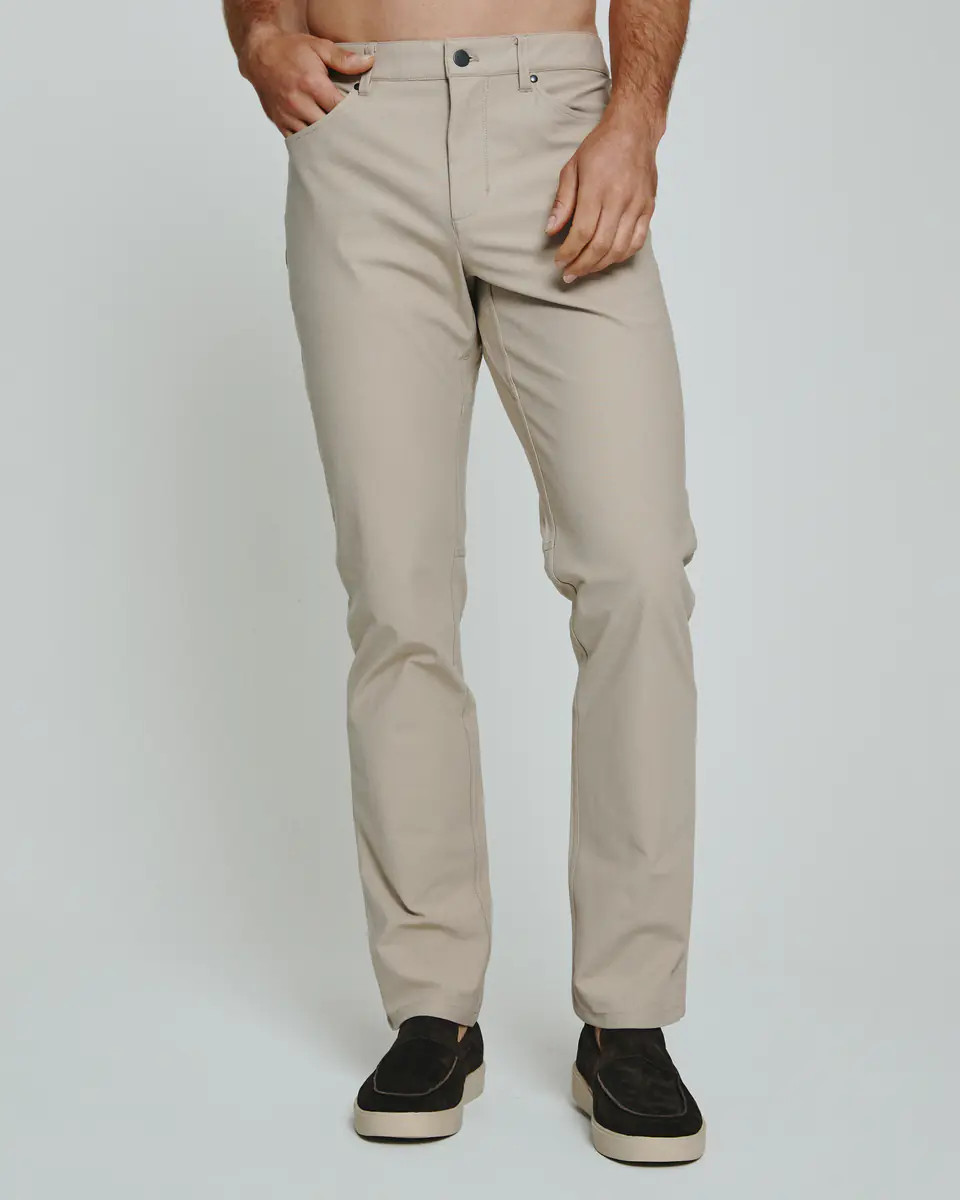 men's infinite stretch skinny-fit dress pants Classic Fit Solid Stretch Suit Pant – Perry Ellis main image 1