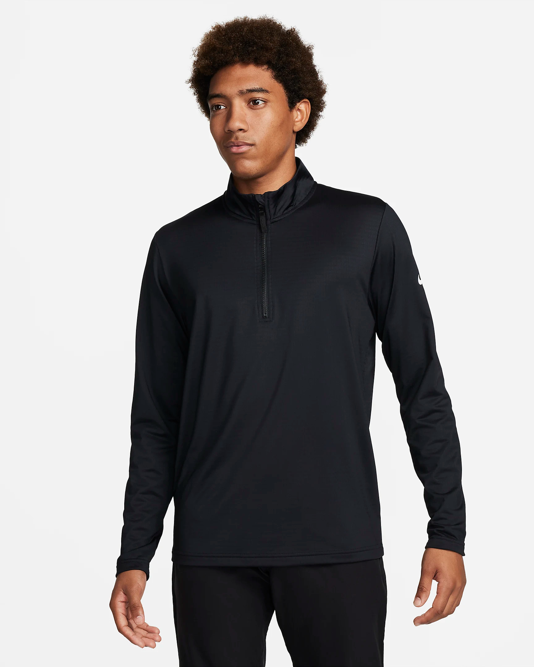 nike men's hybrid half zip top