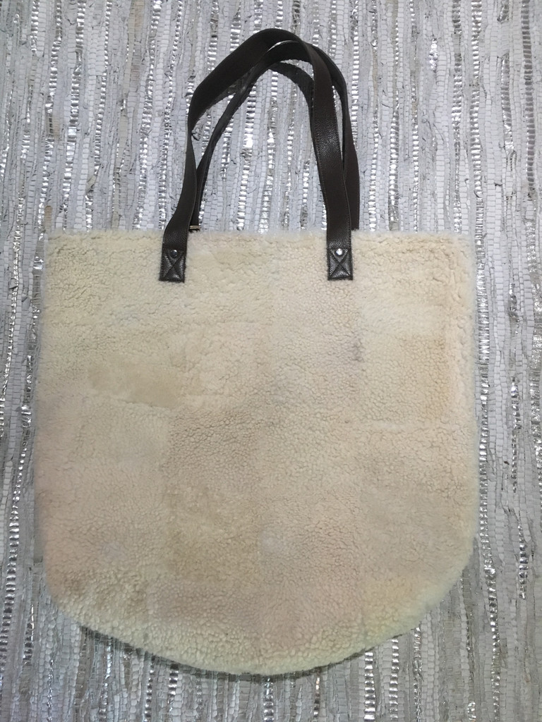 Shearling Tote