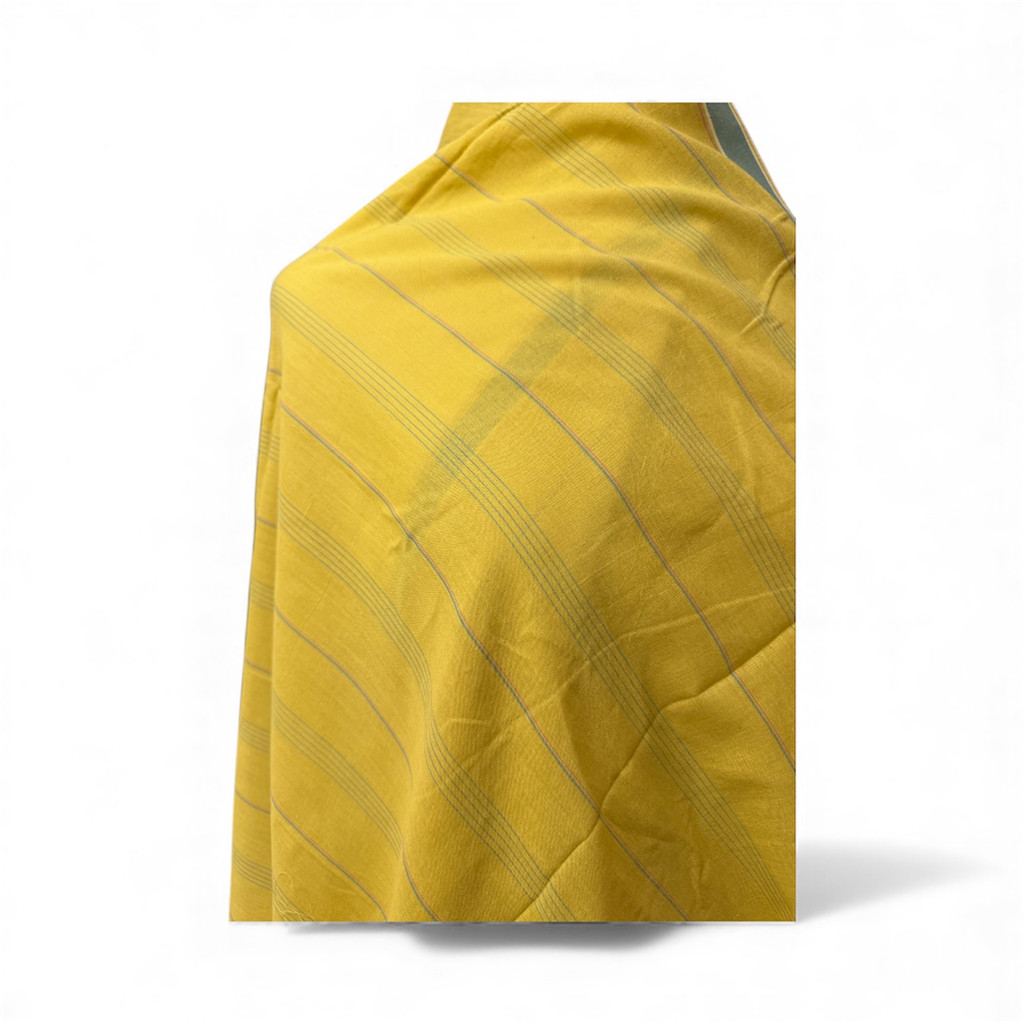 Burdwan Shawl - Mustard Stripe