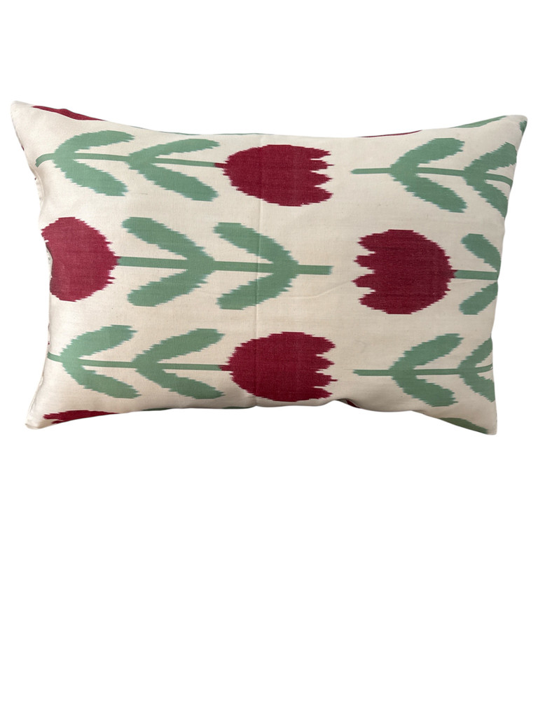 Cushion Cover - Uzbek Silk Rose