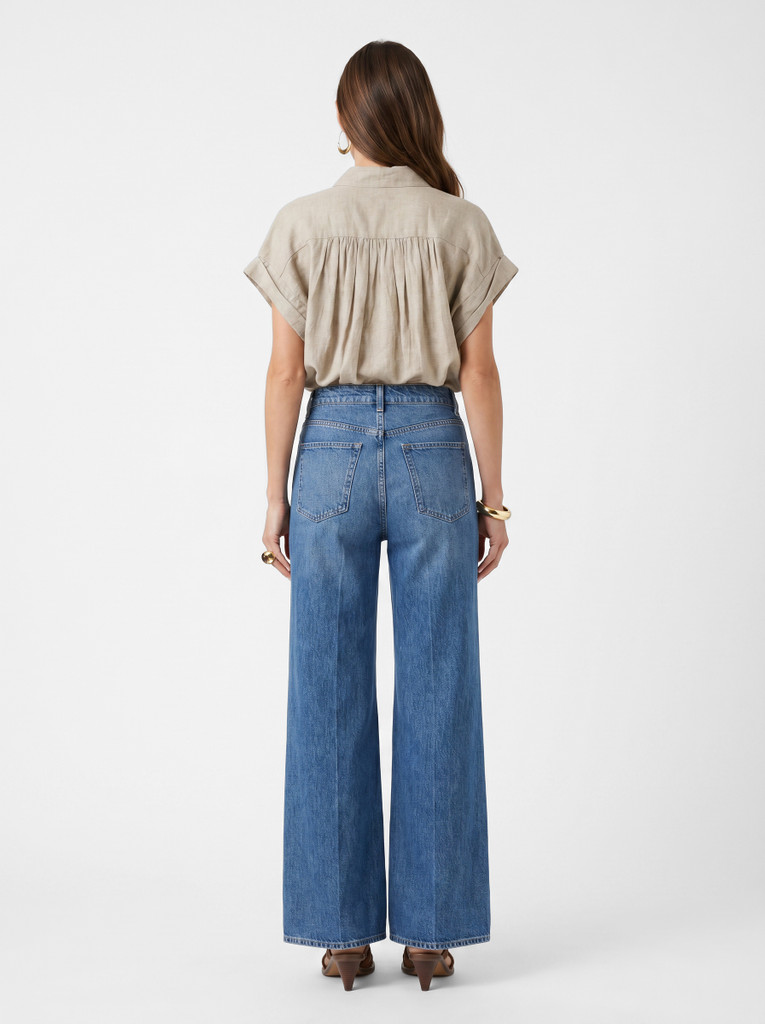 Florent Top - Beige Linen 