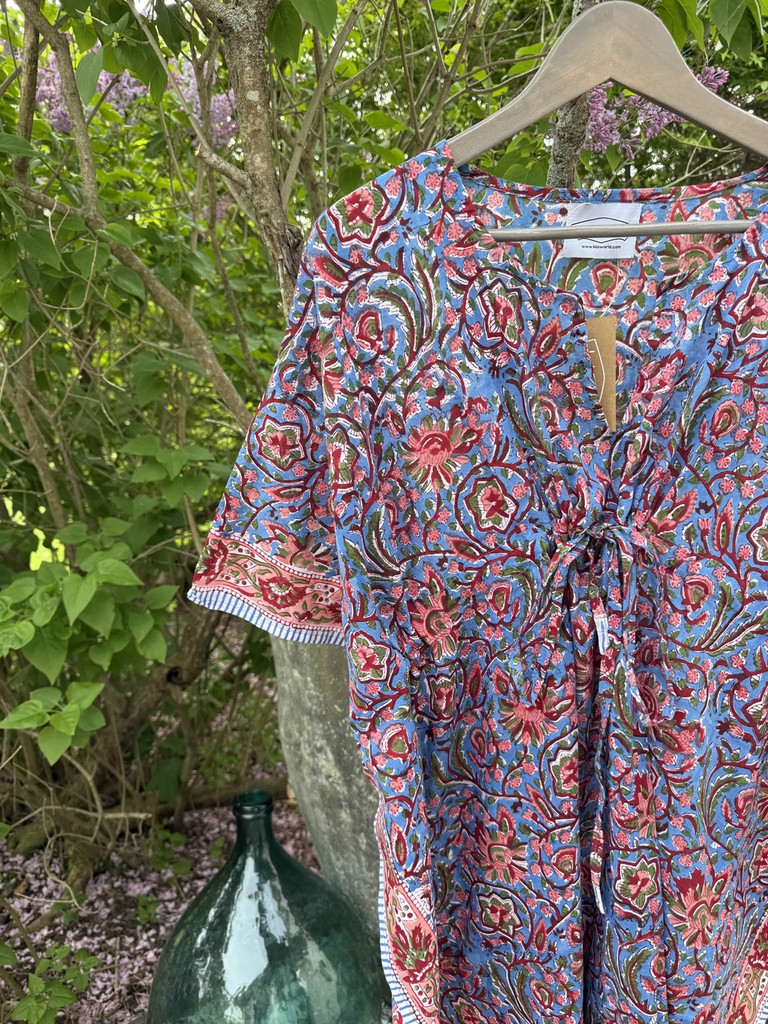 Caftan - Blue Floral