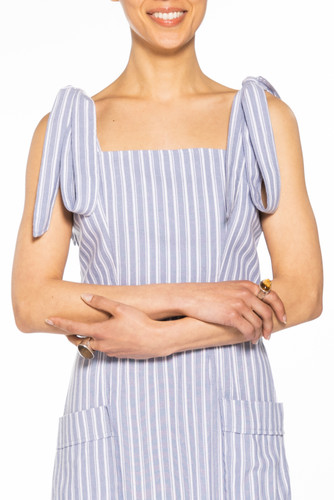 Apron Dress - Stripe