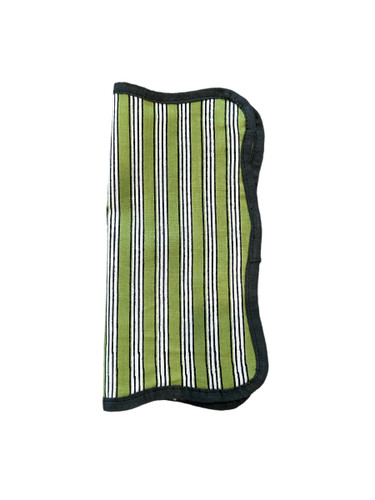 Cocktail Napkins - Grass Triple Stripe, Border Edge