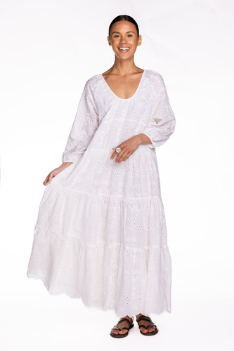 Sur Dress - Broderie Anglaise 