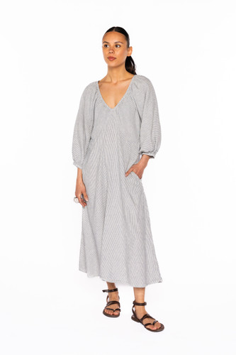 Ballet Dress - Ticking Stripe