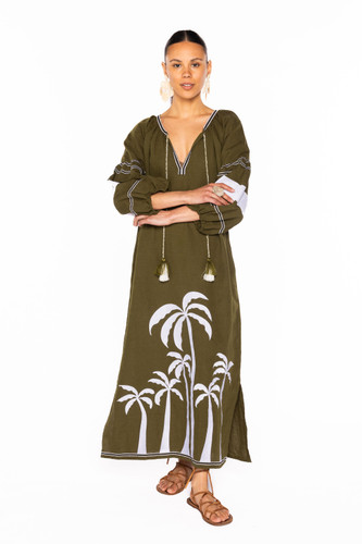 Palm Caftan - Army