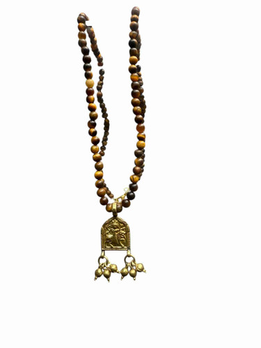 Tiger's Eye Amulet Necklace