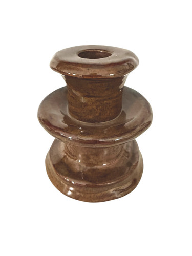 Glazed Candle Holders