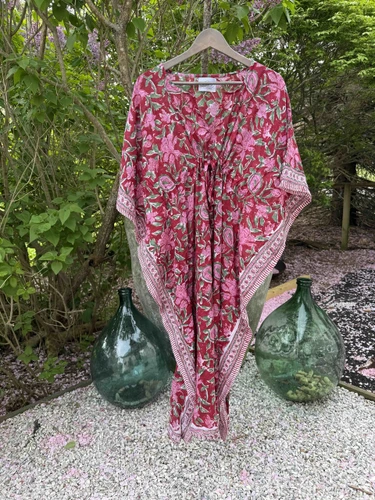 Caftan - Red Floral 2
