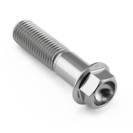 Titanium Flanged Hex Head Bolt M10x(1.25mm)x40mm